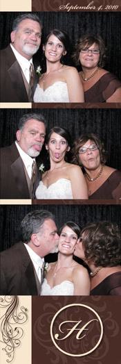 cleveland ohio photo booth rental sample photo strip